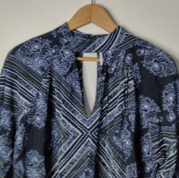 Free People Black Walking on a Dream Tunic Blouse Size S - Picture 5 of 14